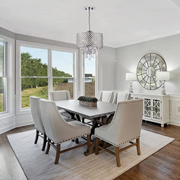 Edvivi Marya 4-Light Crystal Chandelier for Luxurious Decor