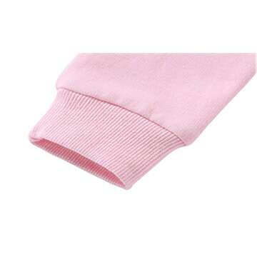 Ding-dong Baby Toddler Kid Boy Girl Solid Casual Pocket Hoodie Sweatershirt Pullover（Pink,3T）