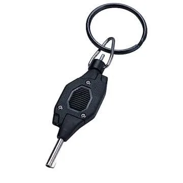 Compact Dual LED Flashlight Handcuff Key for Professionals