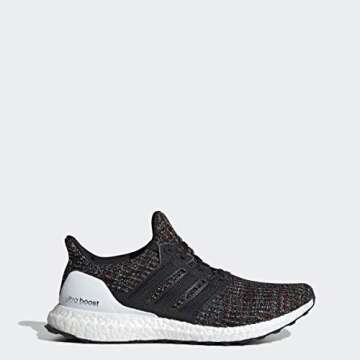 adidas Men's Ultraboost, Black/Black/Active Red, 11.5