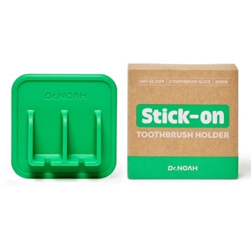 Experience Ultimate Bathroom Convenience with Dr.NOAH Toothbrush Holder