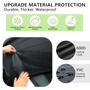 KXQ Windshield Cover for Large SUVs and Trucks