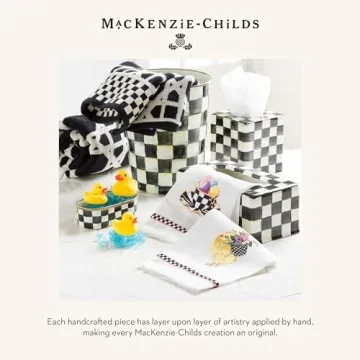 Elegant Mackenzie-Childs Tissue Box Cover for Every Home