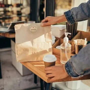 Pack of 35 Paper Bread Bags for Easy Baking Gifts