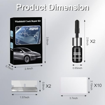 VEYANCO Windshield Repair Kit for Chips and Cracks