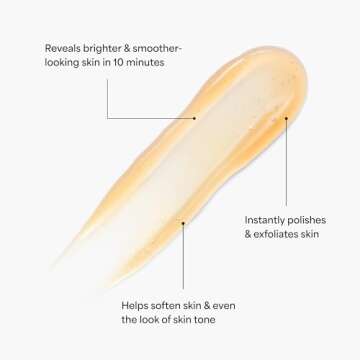 TULA Skin Care So Smooth Resurfacing & Brightening Fruit Enzyme Mask - Face Mask to Smooth and Brighten Skin, Evens the Look of Skin Tone, 1.76 oz.