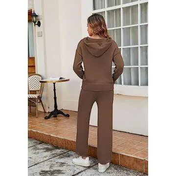 Stylish Pink Queen 2 Piece Knit Sweater Set for Women