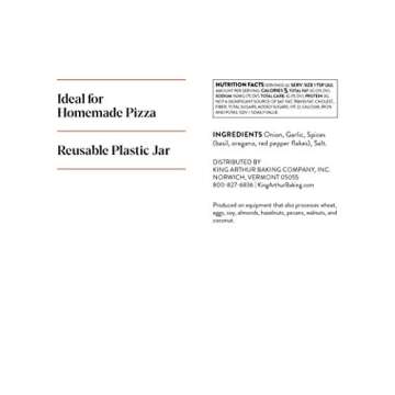 King Arthur Pizza Seasoning - All Natural, Kosher, 3 Ounce