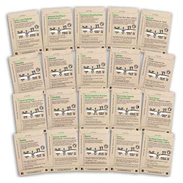 20 Vegetable Seeds Variety Pack - Heirloom Vegetables Seeds for Planting Home Garden: Tomatoes Lettu...