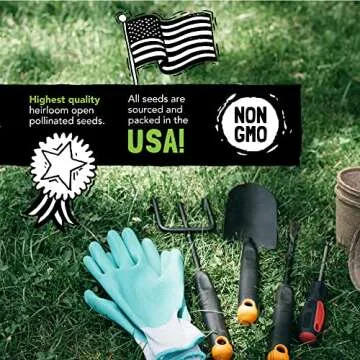 20 Vegetable Seeds Variety Pack - Heirloom Vegetables Seeds for Planting Home Garden: Tomatoes Lettuce Beets Bell Pepper Zucchini Broccoli Beans Cabbage Cauliflower Onion Cucumber & Other Veggie Seeds