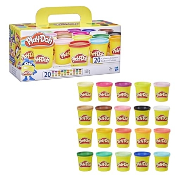 Play-Doh Super Color Pack - 20 Cans of Creative Fun for Kids