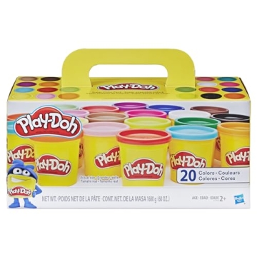 Play-Doh Super Color Pack: 20 Vibrant Cans for Kids