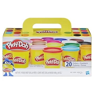 Play-Doh Super Color Pack: 20 Vibrant Cans for Kids