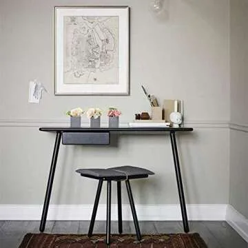 SAROSORA Artificial Potted Flower Plants - with Plastic Vase Planter for Home Decor Wedding Decor Rose & Peony Arrangement Gift - 6 Inch Set of 3 (Square)