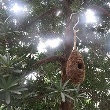 DINGEE 6 inch Non Slip Rubber Coated White S Hook Heavy Duty,6 Pack Large Vinyl Coated S Hooks, Metal S Shaped Hanger Hooks for Hanging Plants Outdoor,Closet Rod,Jeans, Pot Pan Cups Towels Hats