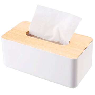 Wooden Tissue Box Cover