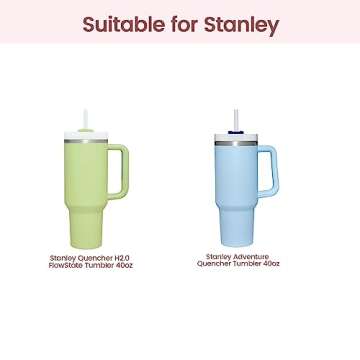 Thxbag Silicone Boot for Stanley Cup 40oz,Beige Boot Sleeve Cover Fit with Stanley H2.0 and Quencher Adventure Tumbler Accessories (Cream, 40 oz)