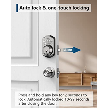 TEEHO TE001 Keyless Entry Door Lock - Security Solution