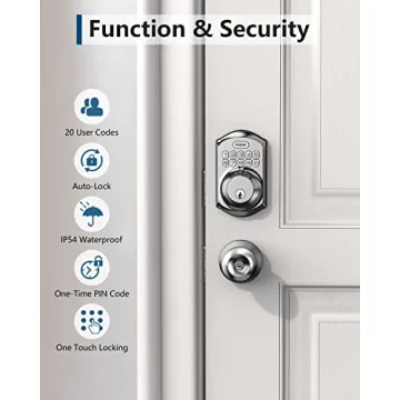 TEEHO TE001 Keyless Entry Door Lock - Security Solution