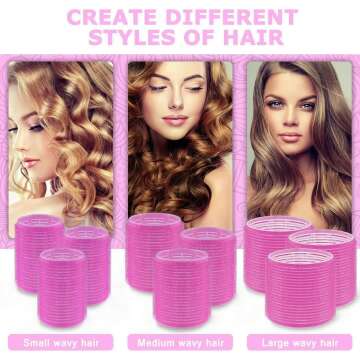 Sungenol Self Grip Hair Roller Set - 18 pcs