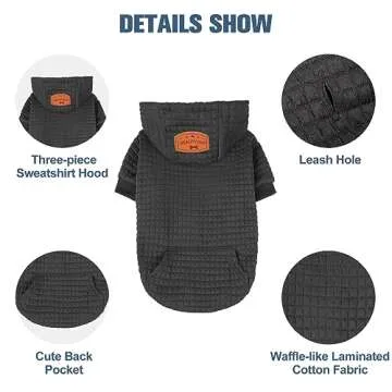 Stylish BEAUTYZOO Dog Hoodie for All Breeds