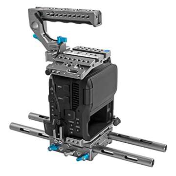KONDOR BLUE Base Rig for Canon C70 | Cinema Cage with Top Handle and ARRI Bridgeplate
