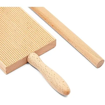 Beechwood Gnocchi and Garganelli Maker for Easy Pasta