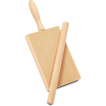 Beechwood Gnocchi and Garganelli Maker for Easy Pasta