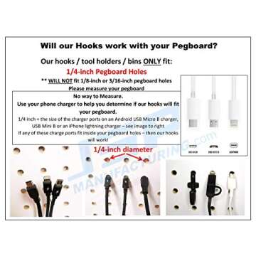 Buy JSP Plastic J Style Pegboard Hooks - Versatile Storage Solution