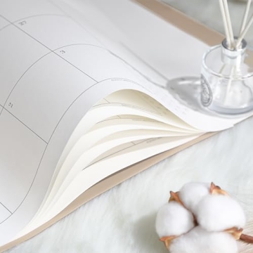 Stylish Simplified Desk Calendar 2025-2026 for All Spaces