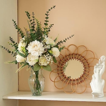 Anna's Whimsy 28pcs Artificial Flowers for Home Decor