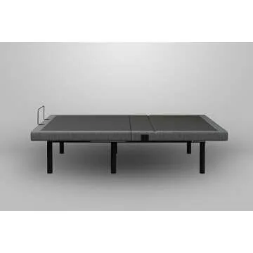 iDealBed 4i Custom Adjustable Bed Base, Wireless, Massage, Dual USB Charge, Nightlight, Zero-Gravity, Anti-Snore, Memory Pre-Sets, Split Queen