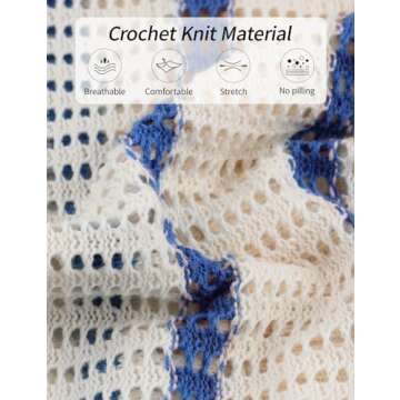 Gihuo Women' s Y2K 2 Piece Knit Outfits Striped Sweater Shorts Set Color Block Long Sleeve Button Up Shirts Shorts