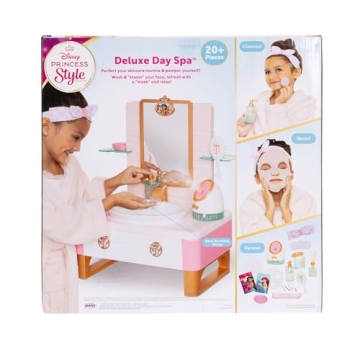 Disney Princess Deluxe Day Spa with Realistic Features