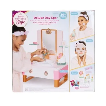 Disney Princess Deluxe Day Spa with Realistic Features