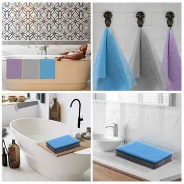 Vibrant African Exfoliating Nets for Daily Skin Care