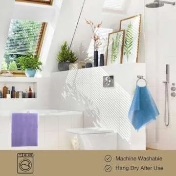 Vibrant African Exfoliating Nets for Daily Skin Care