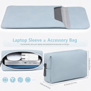 HYZUO 13 Inch Laptop Sleeve for MacBook Pro & Air