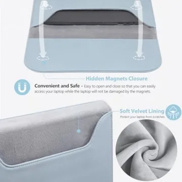 HYZUO 13 Inch Laptop Sleeve for MacBook Pro & Air