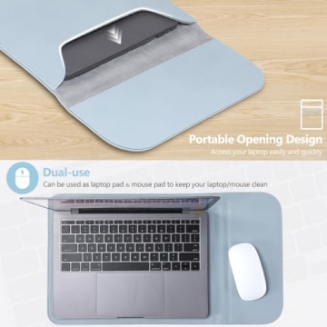 HYZUO 13 Inch Laptop Sleeve for MacBook Pro & Air
