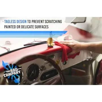 The Rag Company Microfiber Cleaning Towels for All Purposes - 12 Pack