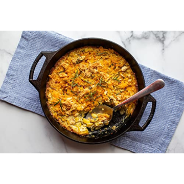 Versatile Lodge Cast Iron Baker’s Skillet 10.25 Inch