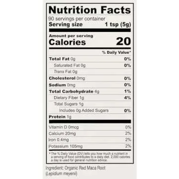 Organic Red Maca Powder - Natural Energy Booster