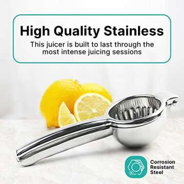 Premium Lemon Squeezer for Easy, Fresh Juicing Solutions