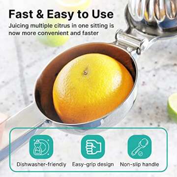 Premium Lemon Squeezer for Easy, Fresh Juicing Solutions