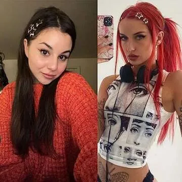 GKETN 12 PCS 1.61" Star Hair Clips Snap Hair Barrettes Non Slip Star Hair Accessories Women 2000s Y2K Silver Metal Hair Clips