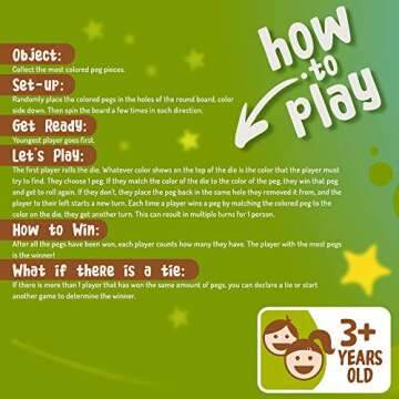 Wooden Memory And Color Matching Game For Kids and Elderly - Fun And Educational Toy - Color Matching Memory Stick Activity For Home Or Travel - Montessori Method Puzzle - Includes Canvas Storage Bag