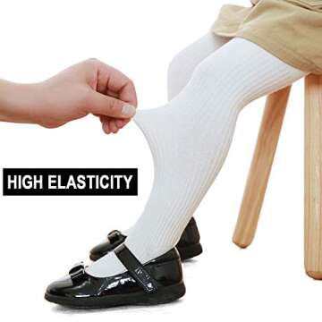 EPEIUS Baby Girls Seamless Tights - Comfort Meets Style