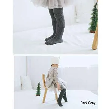 EPEIUS Baby Girls Seamless Tights - Comfort Meets Style