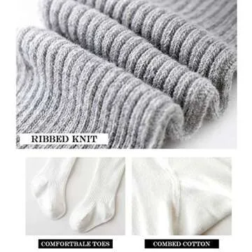 EPEIUS Baby Girls Seamless Tights - Comfort Meets Style